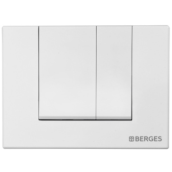 Кнопка д/инст.Berges S1 белая (арт.040041)