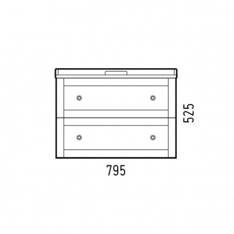 Тумба Техас 80 подв.