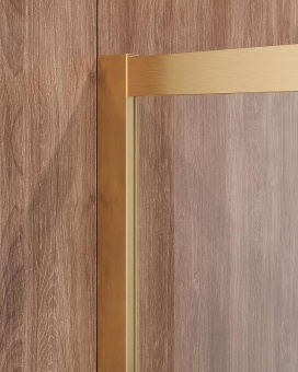 Душ.уголок Cezares 90*90 Molveno-A-2-90-C-Boro-IV 6мм браш.золото