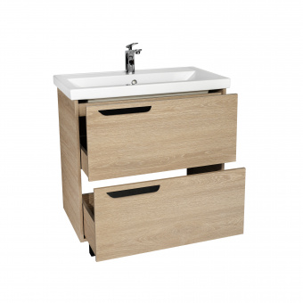 Тумба Кёльн 80 напольн.2ящ.светлое дерево