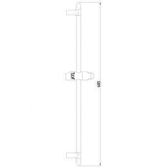Стойка душевая LM 8063C