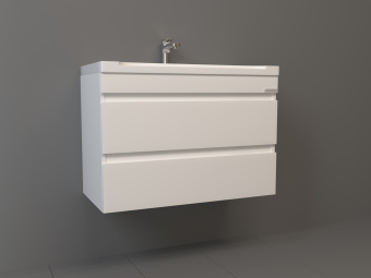 Тумба "Интегра 1" подв. 90см 2ящ.