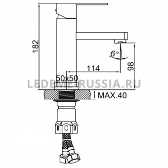 Смеситель д/умывальника L 71033