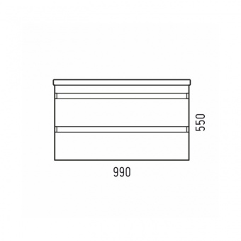 Тумба Сэнди 100 Z2 подв.