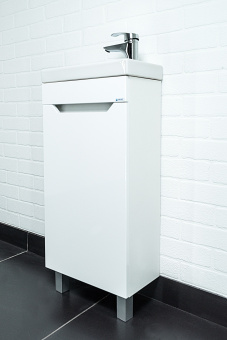 Тумба Мечта 40 напольн.белая п/ум.Енисей 40