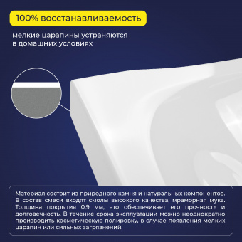 Раковина Milena 80 Итана