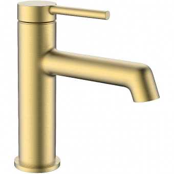 Смеситель д/умывальника R20.10.03 сатин золотой