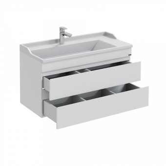 Тумба Марс 100 см напольн. 2ящ.