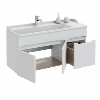 Тумба Лондон 120см подв. 1ящ.2дв (умыв.Сириус120)