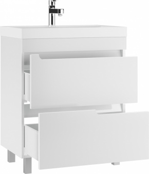 Тумба Веста 70 напольн.бел.2ящ.