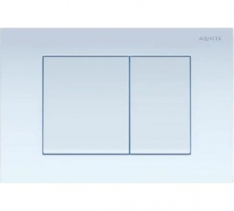 Панель смыва белая.Aquatek KDL-0000009