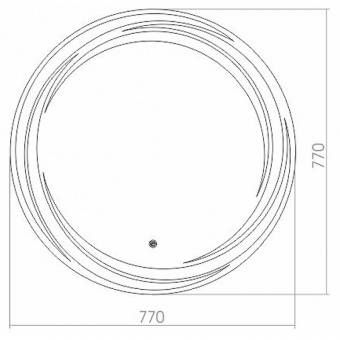Зеркало Mars D 770