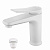 Смеситель д/умывальника LM 3706MW BRONX белый