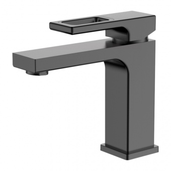 Смеситель д/умывальника K 11007D оруж.сталь