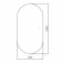 Зеркало ABBER Kontur AG6302S 55*105 холод.посв.