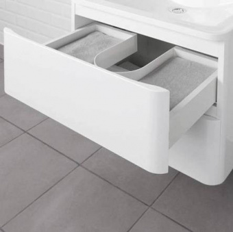 Тумба Roberto 70 подв.бел.Итана+рак.Adelina 70