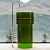 Раковина ABBER Kristall AT2701Emerald-H зеленая