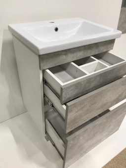 Тумба Рино 60 напольн.фасад бетон