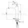 Смеситель д/умывальника K 11120G золото
