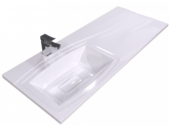 Раковина Elegant 120L (левая чаша)