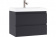 Тумба Graffo 70 подв.2ящ.графит мат.