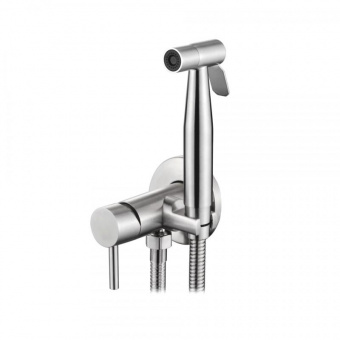 Смеситель д/гигиен.лейки встроенный L75398-2 нерж.