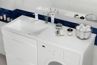 Раковина Марсала 120 см левая