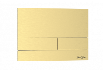 Клавиша смыва INOX-S Iberica Blanca зол.мат.нерж.сталь