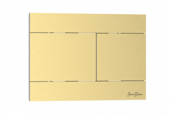 Клавиша смыва INOX-R Iberica Blanca зол.мат.нерж.сталь
