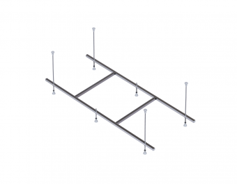 Каркас к ванне Мия 180*70 см(шпильки) Акватек