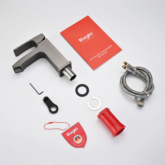 Смеситель д/умывальника R01.10.09 графит