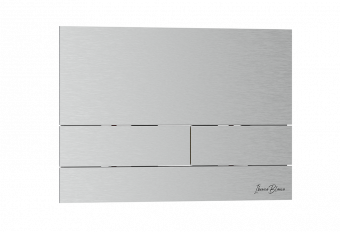 Клавиша смыва INOX-S Iberica Blanca хром мат.нерж.сталь