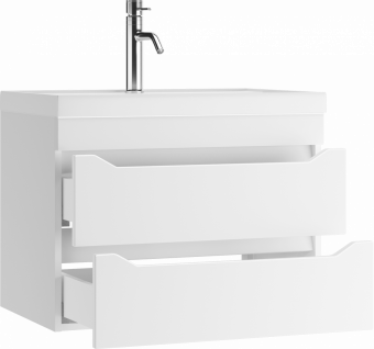 Тумба Ева 70 подв.бел.2ящ.