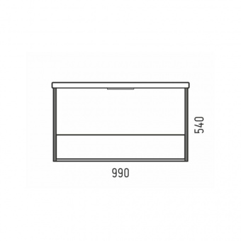 Тумба Фрейм 100 V Z1 подв.