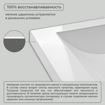 Раковина Alisa 90 Итана