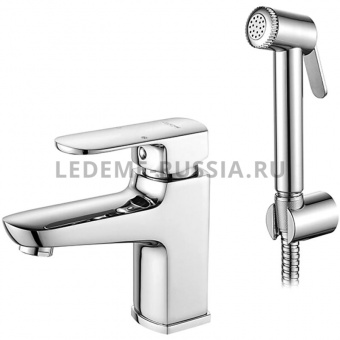 Смеситель д/умывальника с лейкой L 1254