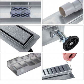 Трап с гор.вып.свобод.вращ.60см TIM(BAD536002)