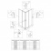 Душевой уголок Veconi 1100*90 RV-27CH(RV27CH-11090-02-C8) 5мм Peal