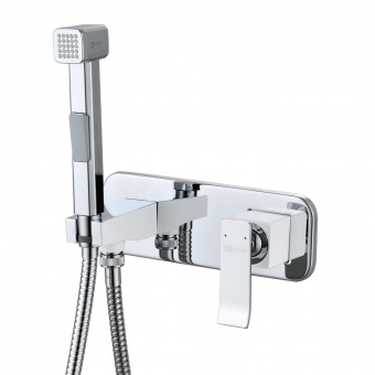 Смеситель с гигенич.душем LM 5819CW встраиваемый