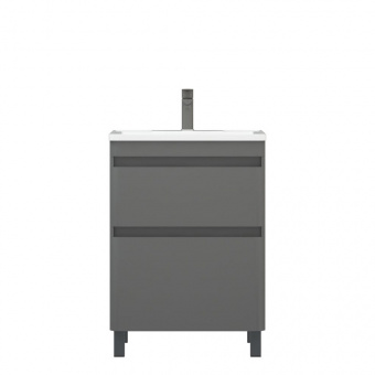 Тумба Алабама 60 Z2 напольн. графит