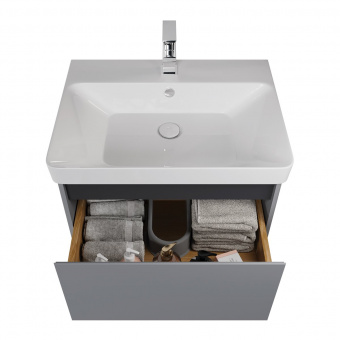 Тумба Luxury Plus 60 подв/напольн.серый базальт 