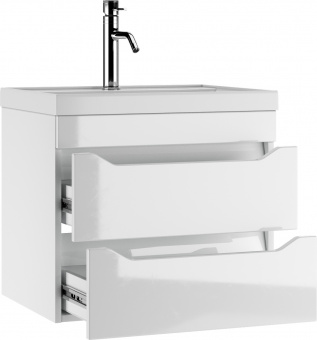 Тумба Ева 60 подв.бел.2ящ.