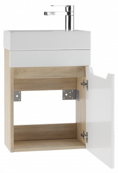 Тумба Мечта 40 подв.дуб сонома п/ум.Енисей 40