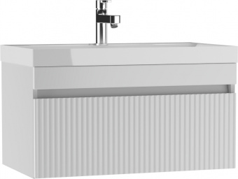 Тумба Бриз 80 подв.бел.2ящ.