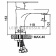 Смеситель д/умывальника L 1046